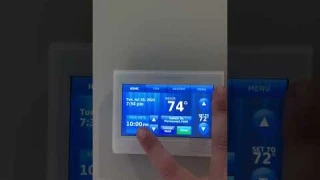 Honeywell Wi-Fi 9000 Color Touch Screen Programmable Thermostat  #workfromhome #homeoffice #office
