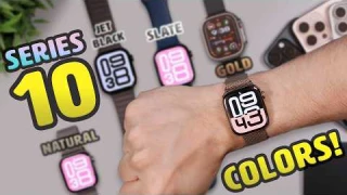 Apple Watch Series 10: All Titanium Colors, Sizes, & Jet Black! Which is Best?