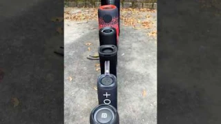 Turning on Bluetooth speakers