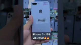 iPhone 7 Plus 128GB AED450 In Offer Price Waterproof Phone With Best Performance Akheeer Mobiles