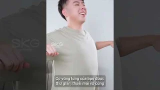 Để có giấc ngủ ngon, hay sử dụng đai massage lưng bụng SKG K3-2