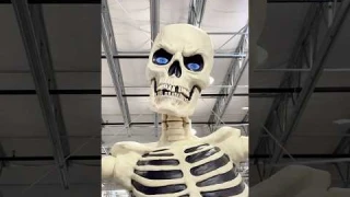 Costco’s GIANT Ground-Breaking Skeleton with LCD Eyes 👀🎃 | Halloween 2025 Find!#costcofinds
