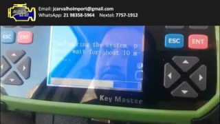 How OBDSTAR X300 Pro3 Key Master programming Chevrolet prisma keys www buyonme net