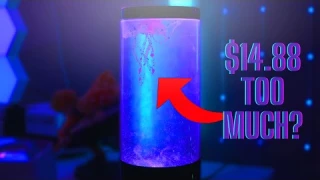 Wal-Mart RGB Jellyfish Lamp?!? Merkury Innovations Jellyfish Lamp Review #n3c
