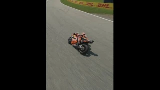 Fastest camera drone vs. MotoGP bike. 🚀