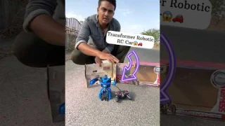 Transformer Robotic RC Car Unboxing 😱🚗 #shorts