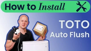 TOTO Auto Flush Install - for Nexus and Other Side Flush TOTO Toilets