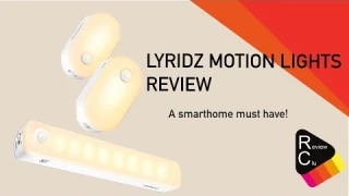 Lyridz Motion Lights review | Closet light and night light review