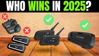✅ TOP 7 Motorcycle Bluetooth Headsets [2025] 🔊 Best Helmet Communicators & Intercom Systems Review