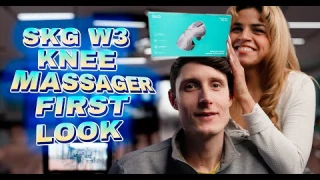 SKG W3 Knee Massager First Impressions with Carolyn 😁