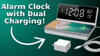 Soundfreak Charge Rise II Review - Best Wireless Alarm Clock with Fast Charging! ⏰🔋
