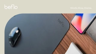 beflo | Moss | Desk mat