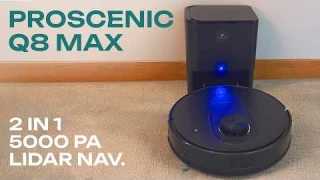 Proscenic Q8 MAX Review: LiDAR Navigation That Actually Works - Surprising Results!
