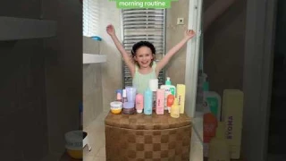 *NEW Skincare morning routine ft. Edie & Alessia #jonathanjoly #shorts #skincare