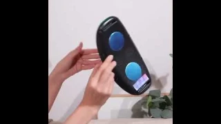 Rechargeable Waist Massager with Vibration - Includes Elastic Belt, USB Charging