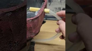 Installing & assembling water pump into indoor water fountain