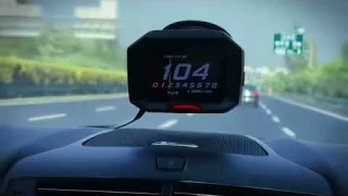 Magician F9 OBD speed meter display
