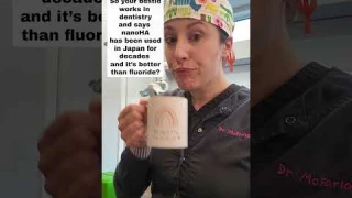 Nanohydroxyapatite toothpaste #shorts