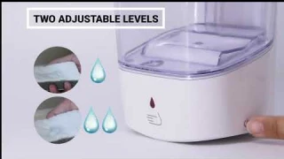 Automatic Wall Mounted Soap Dispenser, Newest Hand Sanitizer Dispenser for Gel, Liquid 700 ml