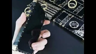 Flower Pattern Square Phone Case