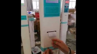 SH 300G coin operated weight and height scale