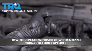 How To Replace Windshield Wiper Nozzle 2006-2010 Ford Explorer