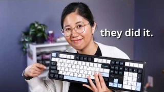 The Best Full-Sized Keyboard I've Tried So Far.