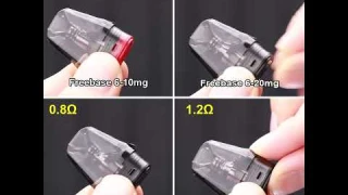 The differences between the 4 resistance levels of the XLIM Top Fill Cartridge (V3 Pod)