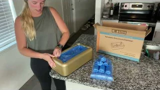 Review of LCPCX Automatic Shoe Cover Dispenser with 200pcs Disposable Plastic Boot and Shoe Cover