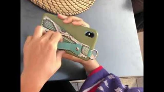 Snake series edition Italian Leather kickstand Case iPhone 11 Pro