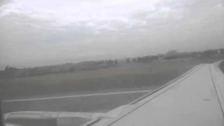 Takeoff with Aegean Airlines in Rome Fiumicino Airport (HD)