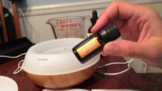 Essential Oil Diffuser for Aromatherapy colorful lights and cool mist by DBF