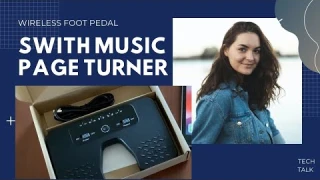 Wireless Foot Pedal Switch Music Page Turner