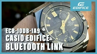Unboxing The New Casio Edifice ECB-10DB-1A9
