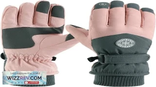 Trifabricy Winter Ski Gloves Windproof Gloves for Men & Women Touchscreen Snow Review
