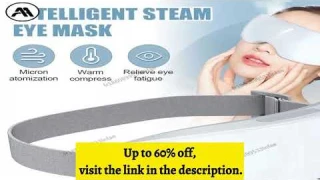 A must-have product! Eye Mask Steam 3D Electric Eye Massager with Smart Heat Hot Compress Eye Prot