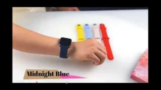 New amazing gadget for Watch.  Soft Silicone Sport Strap Replacement Bands - Available on Amazon.