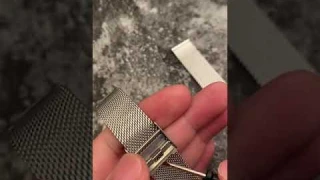 How to adjust mesh strap ? #meshstrapadjustment #meshstrap