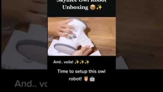 How these two adorable kitties started their journey with Skymee Owl Robot.. 🦉🤖😻