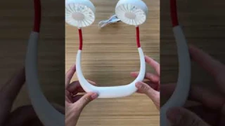 💵 $10 Finds: Portable Neck Fan Rechargeable Wearable 360° Cooling Fan