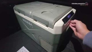 I have a portable fridge - Bodega Cooler for your car.