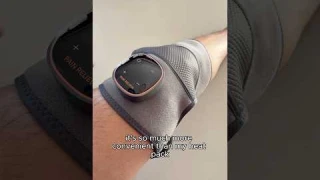 My Physio Made Me Buy This! (PainRelieva Heated Knee Massager Review & Demo) #kneepainrelief