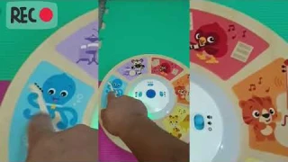 Baby Einstein Cal's Smart Sounds Symphony Magic Touch Wooden Electronic Activity Toy