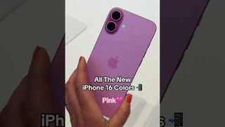 The New Apple iPhone 16 Has 4 New Colors