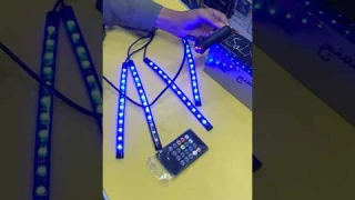 Atmosphere Light || Remote Multi Function Light || Car interior Light || #shortfeed #viralshort