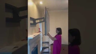 Mantlemount-MM340 standard pull down TV mount