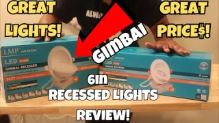LMP 6 Pack LED Recessed Lighting 6 Inch REVIEW!
