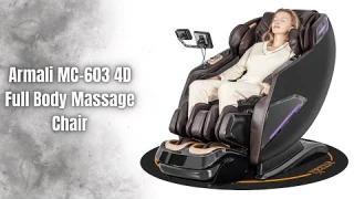 Armali MC-603 4D Massage Chair Review | Full Body Luxury with AI Voice & Zero Gravity!