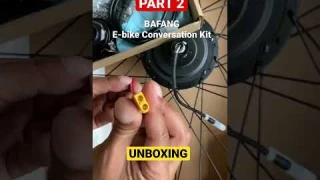 BAFANG E-bike Conversation Kit | 36V 250W ( Rear, Cassette) | Part 2 | RIunboxing