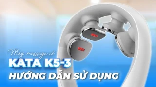 Hướng dẫn sử dụng Máy massage cổ SKG K5-3